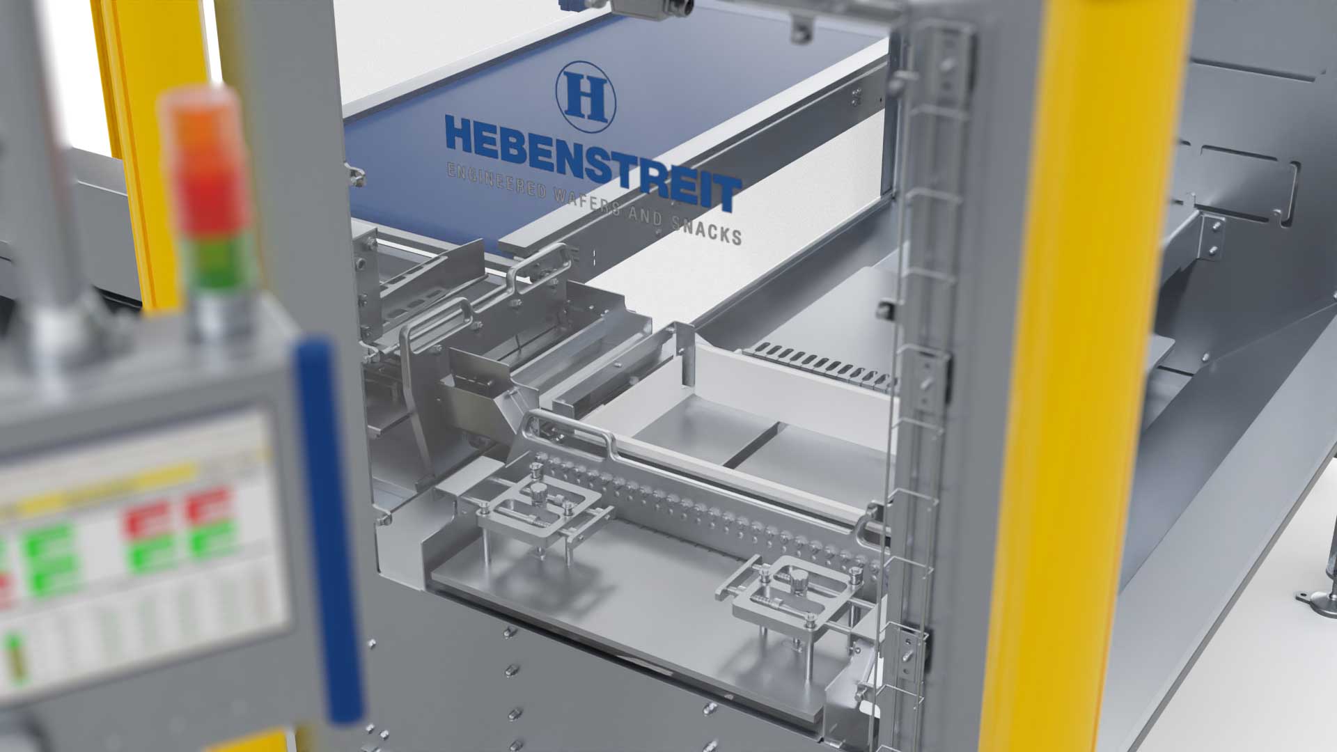 Food Industry waffle cutter Blackpen Blackpen