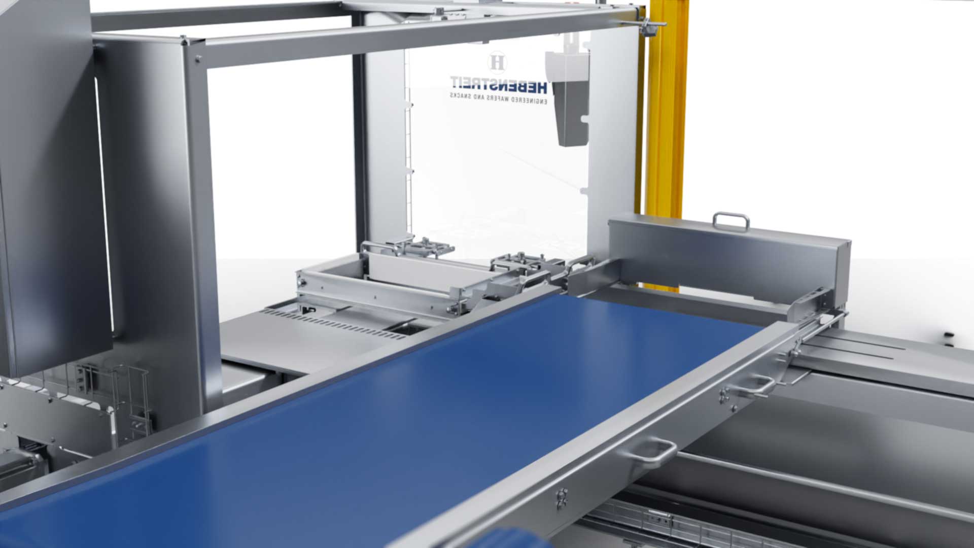 Food Industry waffle cutter Blackpen Blackpen