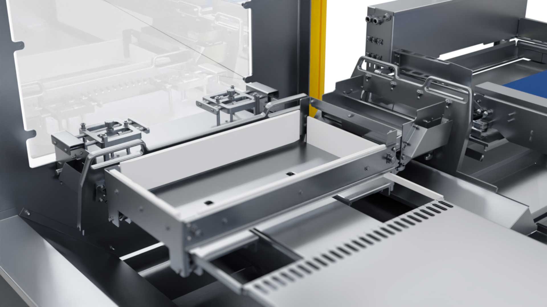 Food Industry waffle cutter Blackpen Blackpen